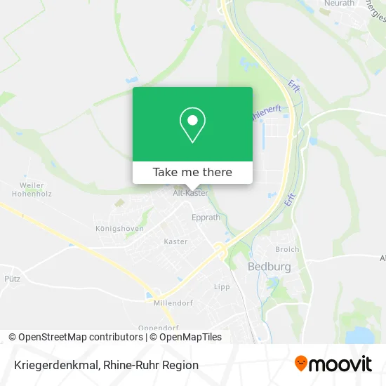 Карта Kriegerdenkmal