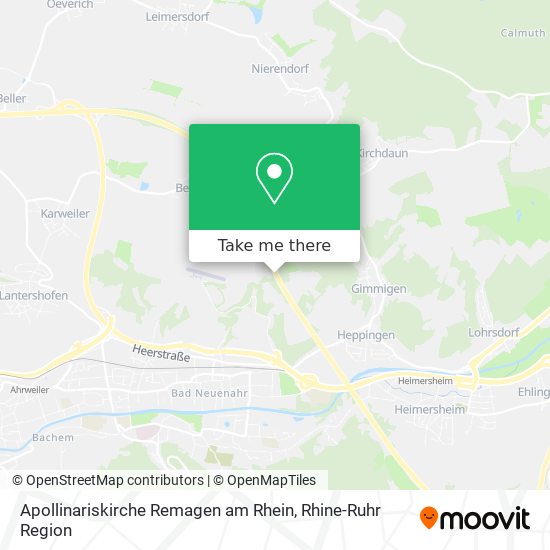 Apollinariskirche Remagen am Rhein map