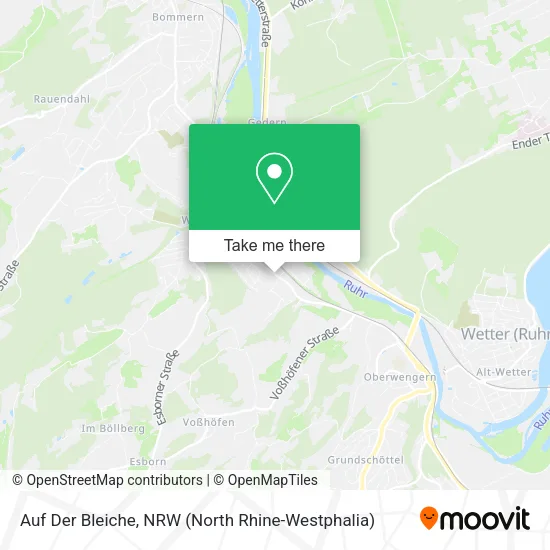 Карта Auf Der Bleiche