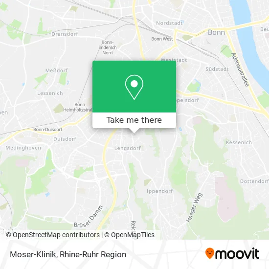 Moser-Klinik map