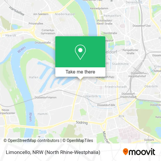 Карта Limoncello