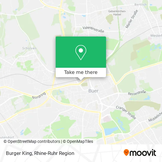 Карта Burger King