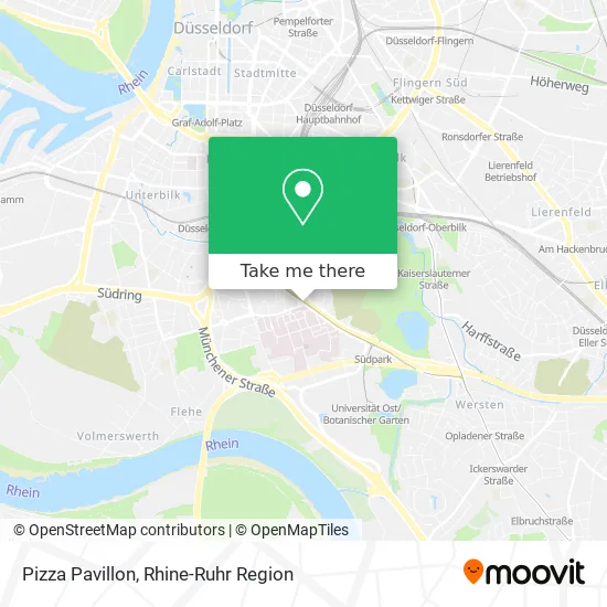 Pizza Pavillon map