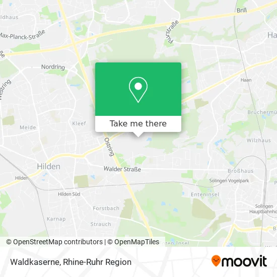 Карта Waldkaserne