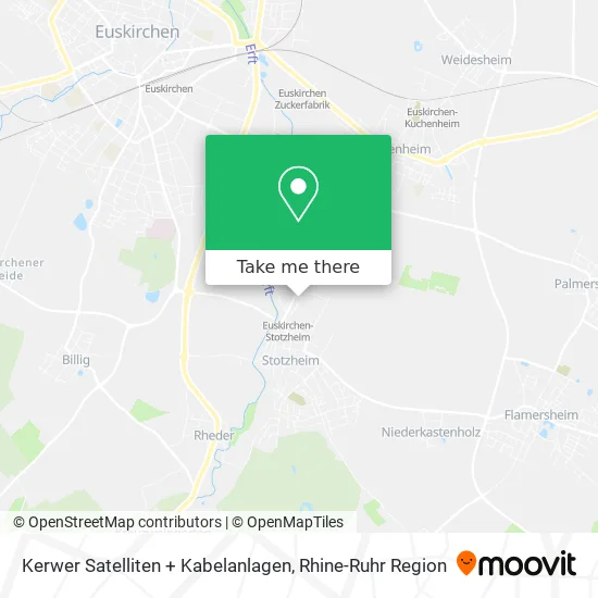 Карта Kerwer Satelliten + Kabelanlagen