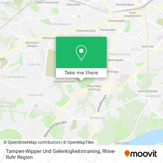 Tampen-Wipper Und Gelenkigkeitstraining map