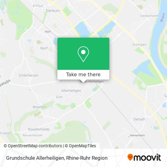 Grundschule Allerheiligen map