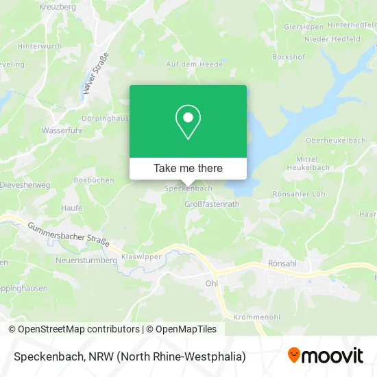 Карта Speckenbach