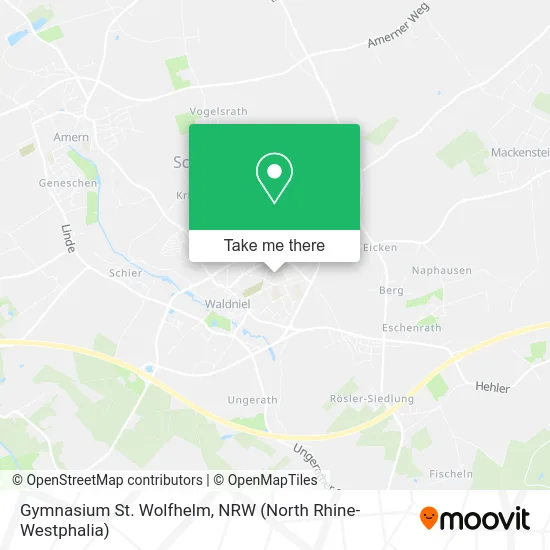 Карта Gymnasium St. Wolfhelm