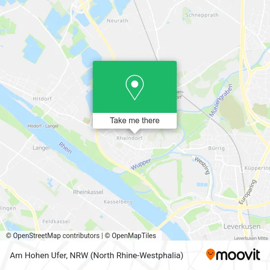 Карта Am Hohen Ufer
