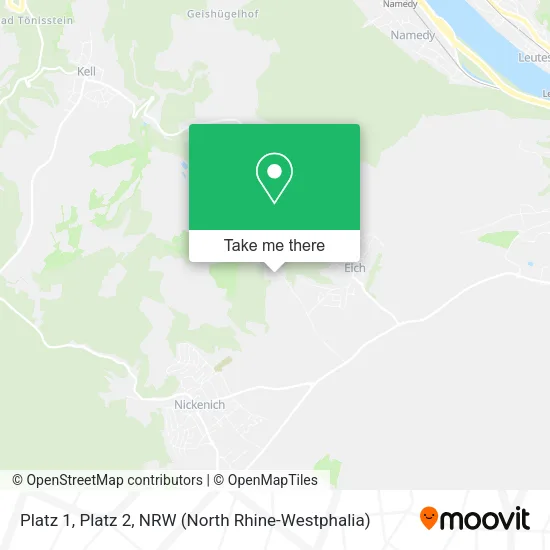 Карта Platz 1, Platz 2