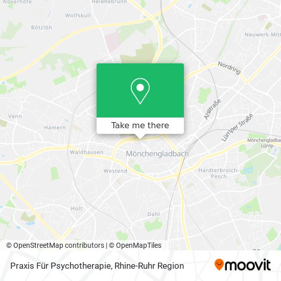 Praxis Für Psychotherapie map