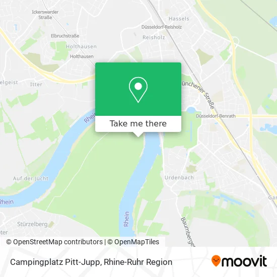 Карта Campingplatz Pitt-Jupp