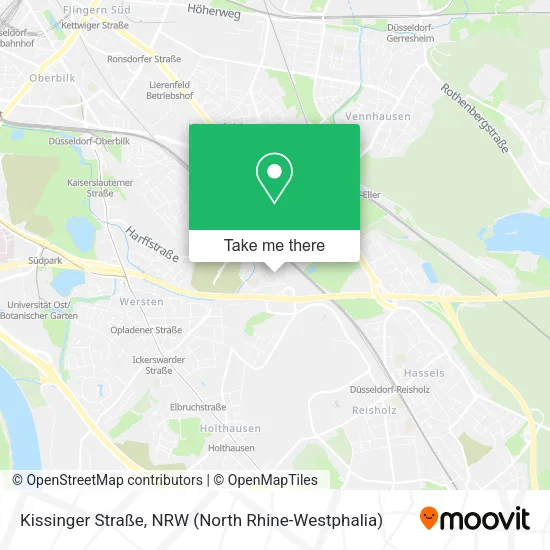 Kissinger Straße map