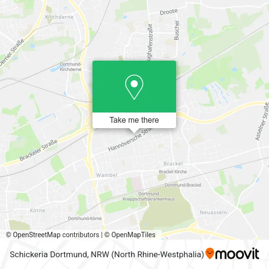 Карта Schickeria Dortmund