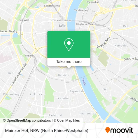 Карта Mainzer Hof