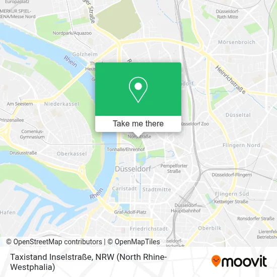 Taxistand Inselstraße map