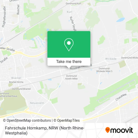 Fahrschule Hornkamp map