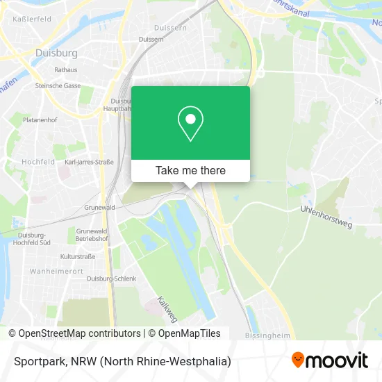 Sportpark map