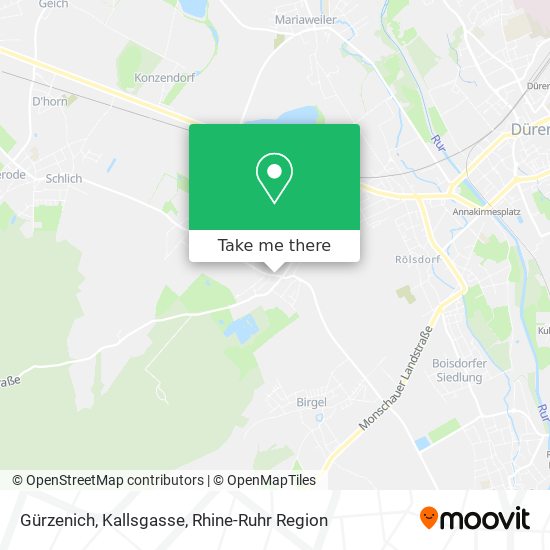 Gürzenich, Kallsgasse map