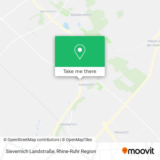 Sievernich Landstraße map