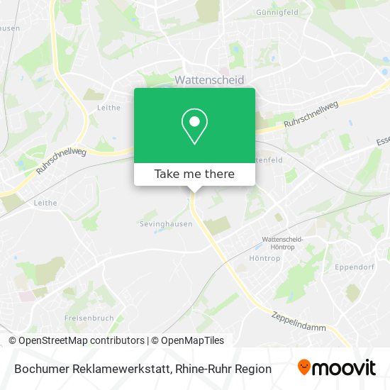 Bochumer Reklamewerkstatt map