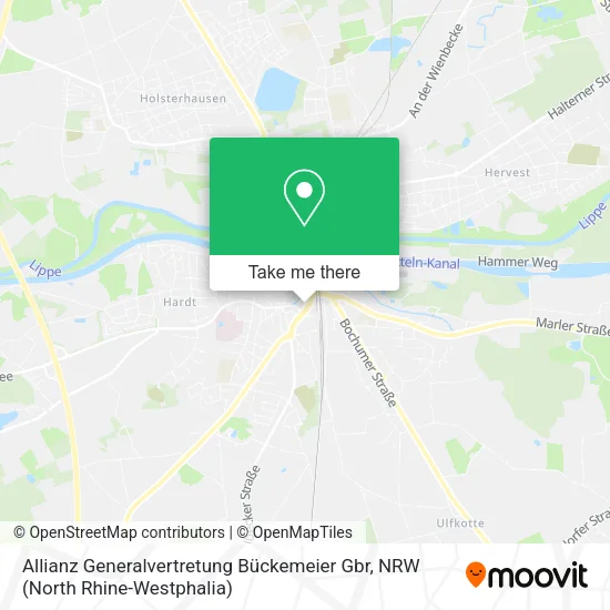 Карта Allianz Generalvertretung Bückemeier Gbr