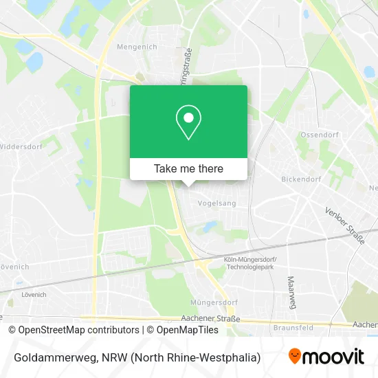 Карта Goldammerweg