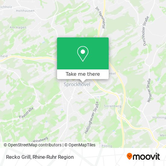 Recko Grill map