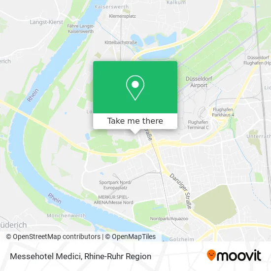 Карта Messehotel Medici