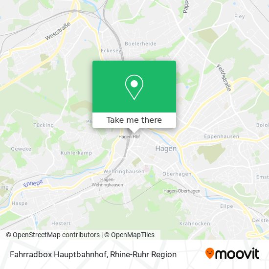 Fahrradbox Hauptbahnhof map