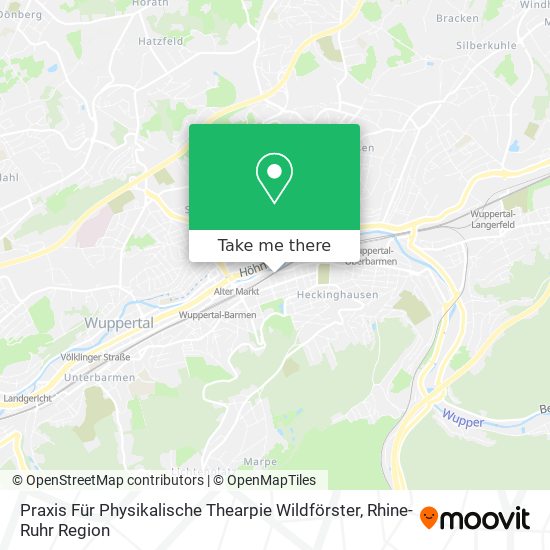 Praxis Für Physikalische Thearpie Wildförster map