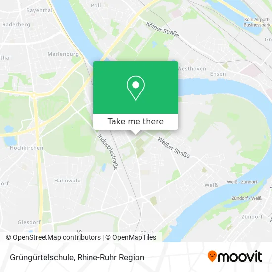 Карта Grüngürtelschule