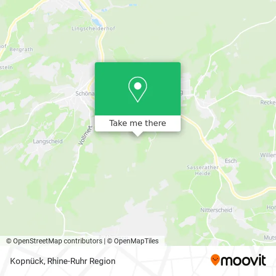 Карта Kopnück