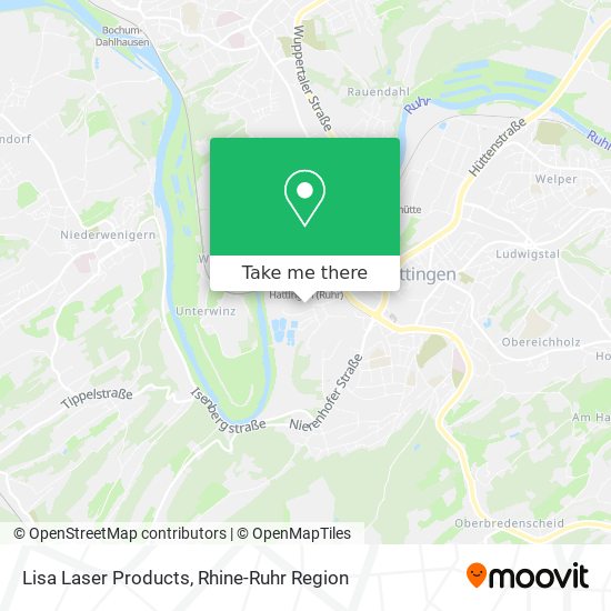 Lisa Laser Products map