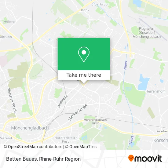 Betten Baues map