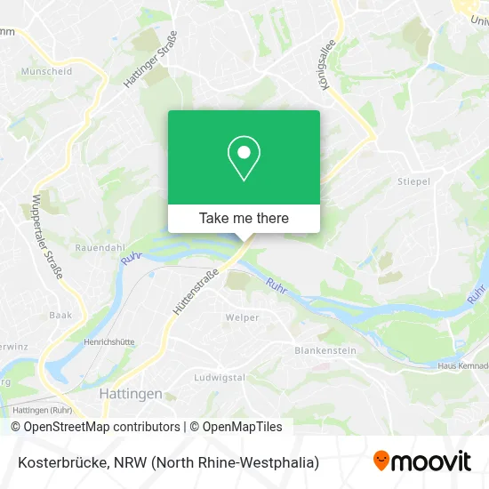Kosterbrücke map