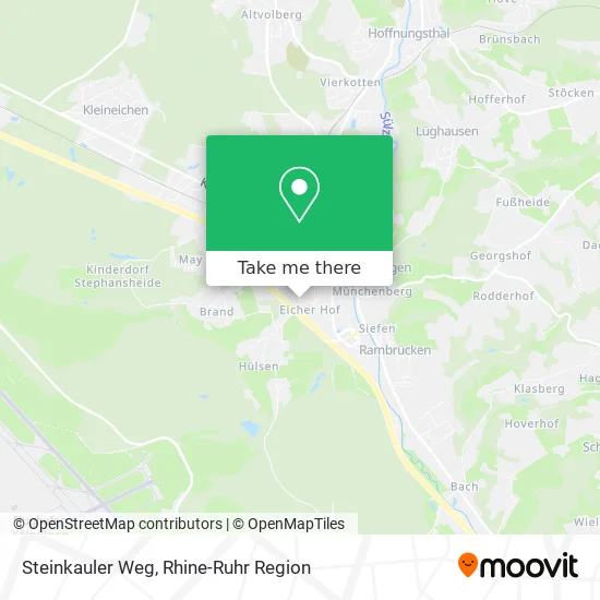 Карта Steinkauler Weg