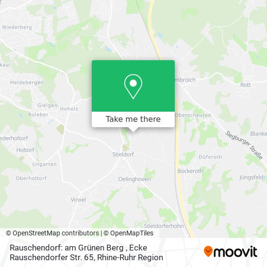 Rauschendorf: am Grünen Berg , Ecke Rauschendorfer Str. 65 map
