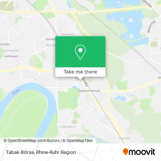 Карта Tabak-Börse