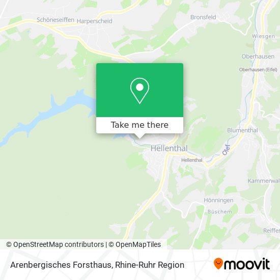 Arenbergisches Forsthaus map