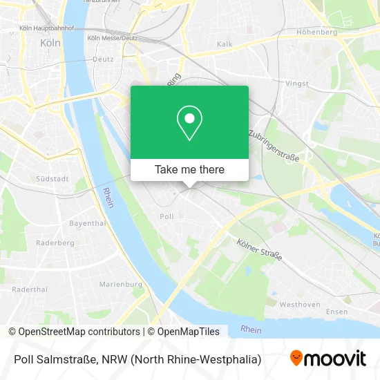 Карта Poll Salmstraße