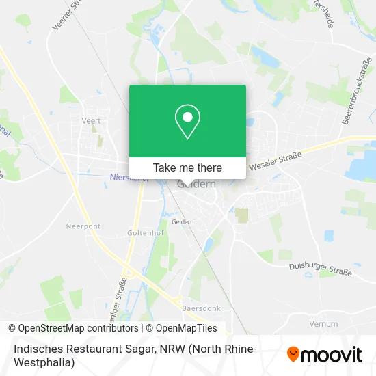Indisches Restaurant Sagar map