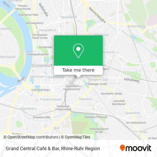 Grand Central Café & Bar map