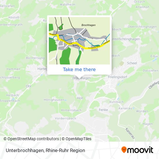 Unterbrochhagen map