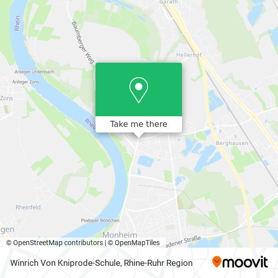 Winrich Von Kniprode-Schule map