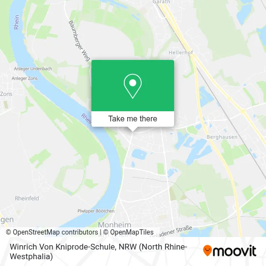 Winrich Von Kniprode-Schule map