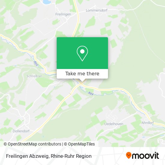 Карта Freilingen Abzweig