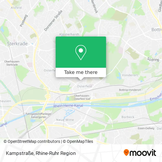 Карта Kampstraße