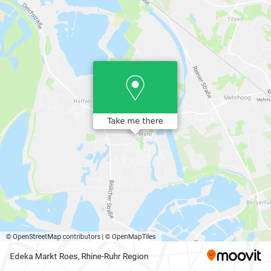 Карта Edeka Markt Roes